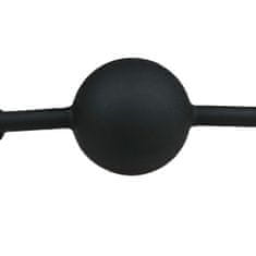 Easytoys Gag s silikonsko kroglico, črn