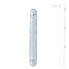 Crystal Jellies Dvojni dildo Crystal Jellies 30 cm