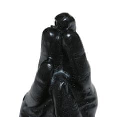 All Black Dildo Hand, črn