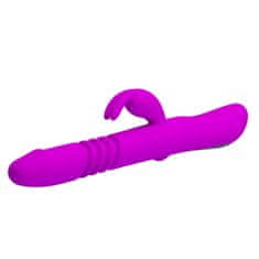 PRETTY LOVE Vrtljivi in potisni rabbit vibrator Ward