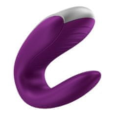 Satisfyer Vibrator za pare Satisfyer Double Fun, vijoličen