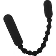 PowerBullet Vibracijske analne kroglice, črne