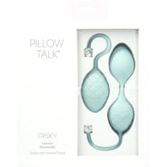 Pillow Talk Vaginalne kroglice Pillow Talk Frisky, turkizne