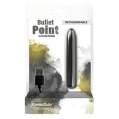 PowerBullet Bullet vibrator Powerful, črn