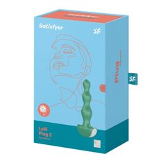 Satisfyer Analni čep Satisfyer Lolli Plug 2, zelen