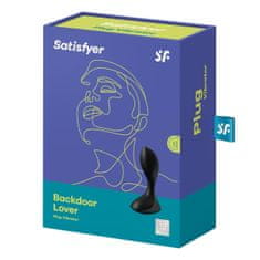 Satisfyer Analni čep Satisfyer Backdoor Lover, črn