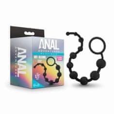 Anal Adventures Silikonske analne kroglice Anal Adventures Platinum