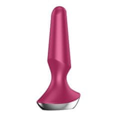 Satisfyer Satisfyer vibracijski analni čep Plug-ilicious 2, rdeča