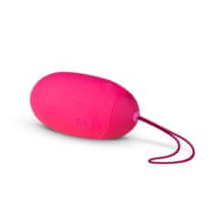Easytoys Vibracijski jajček EasyToys z daljincem - roza, XL