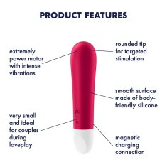 Satisfyer Vibrator Satisfyer Ultra Power Bullet 1, rdeč