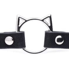 Master Series Choker Kinky Kitty, črn