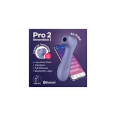 Satisfyer Stimulator za klitoris z aplikacijo Satisfyer Pro 2 Generation 3, vijoličen