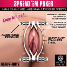 Master Series Vaginalna sponka Spread 'Em Poker