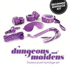 Crushious BDSM komplet Crushious - Dungeons &amp; Maidens, vijoličen