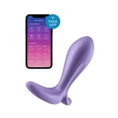 Satisfyer Analni vibrator Satisfyer Intensity Plug, vijoličen