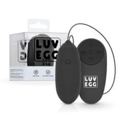 LUV EGG Vibracijski jajček Luv Egg, črn