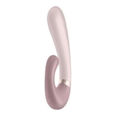 Satisfyer Rabbit vibrator z aplikacijo Satisfyer Heat Wave, roza