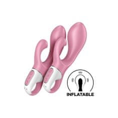 Satisfyer Rabbit vibrator Satisfyer Air Pump Bunny 2, roza