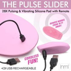Inmi Vibracijska silikonska blazina Pulse Slider , roza