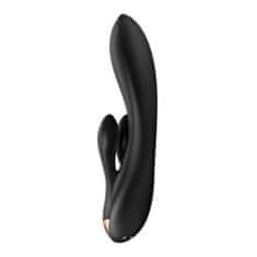 Satisfyer Rabbit vibrator Satisfyer Double Flex, črn