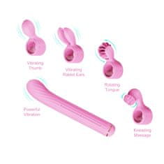 OTOUCH Rabbit vibrator Magic Stick S1 Plus, roza