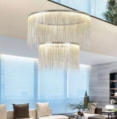 shumee SILVER Avenue lestenec srebrne verige Ø60cm 11909