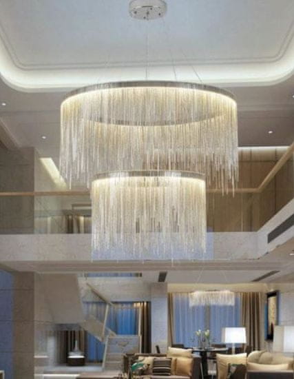 Greatstore Fountain SILVER Avenue KINKIT srebrne verižice 29503