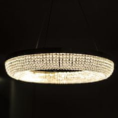 Greatstore Ekskluzivni zlati lestenec Ø 90 cm s kristali DREAM Gold 23107