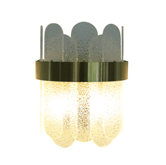 Greatstore Exclusive Stenska svetilka s kristalnimi palicami Barcelona zlata 29500