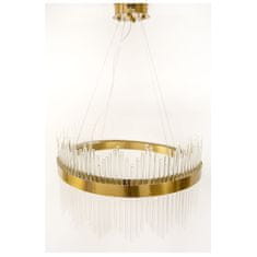 Greatstore Zlati lestenec s kristali Ø 40 cm Royal Crystal Gold 11521