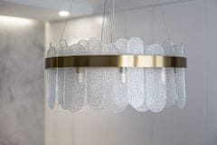 Greatstore Ekskluzivni barcelonski lestenec s kristalnimi palicami Ø 80 cm zlata 22843