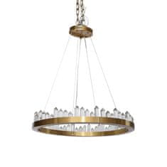 shumee Venus Crystal okrogel ZLATI lestenec s kristali 60cm Vildevik 11241