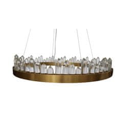 shumee Venus Crystal okrogel ZLATI lestenec s kristali 60cm Vildevik 11241