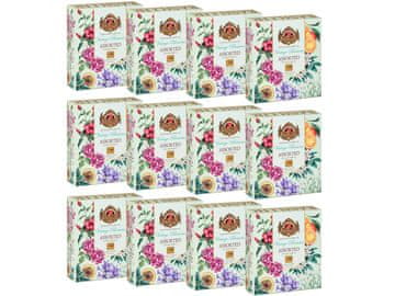 Basilur BASILUR Vintage Blossoms Assorted Mešanica čajev iz Šrilanke v vrečkah, 40x2g