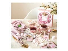 Basilur BASILUR Pink Tea Zbirka zelenih čajev iz Šrilanke v vrečkah, 40x1,5g x1