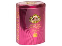 Basilur BASILUR Majestic Red - Črni čaj iz Šrilanke z dodatkom arome rdečega vina, v okrasni pločevinki, 75g x12