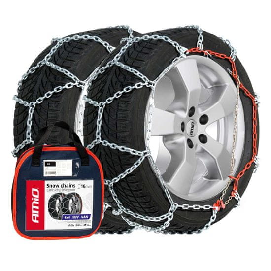 AMIO snežne verige 16 mm 4x4 kb-240 amio-02121