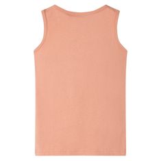 Vidaxl Otroška majica z naramnicami svetlo oranžna 92