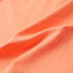 Greatstore Otroška majica s kratkimi rokavi neon oranžna 92