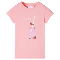 Greatstore Otroška majica roza 140