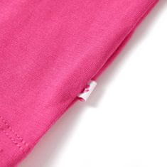 shumee Otroška majica s kratkimi rokavi temno roza 128