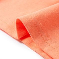 Vidaxl Otroška majica neon oranžna 140