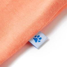 Vidaxl Otroška majica neon oranžna 140