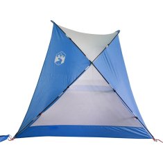 Vidaxl vidaXL Šotor za na plažo moder 274x178x170/148 cm 185T poliester