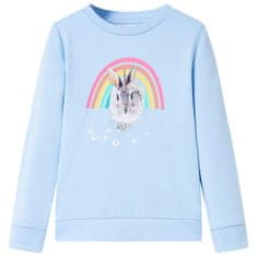 Greatstore Otroški pulover svetlo modra 116