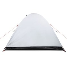 Vidaxl Šotor za kampiranje za 2 osebi bel 264x210x125 cm 185T taft