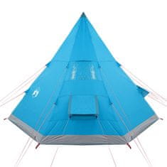 Vidaxl vidaXL Šotor tipi za 4 osebe, moder, vodoodporen