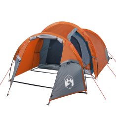 Vidaxl vidaXL Šotor za kampiranje za 2 osebi, oranžen, vodoodporen
