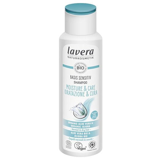 Lavera Vlažilni šampon za lase Basis Sensitiv Moisture & Care (Shampoo) 250 ml