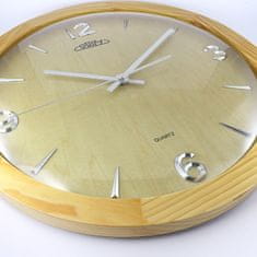 PRIM Nástěnné hodiny Wood Style E07P.3886.53